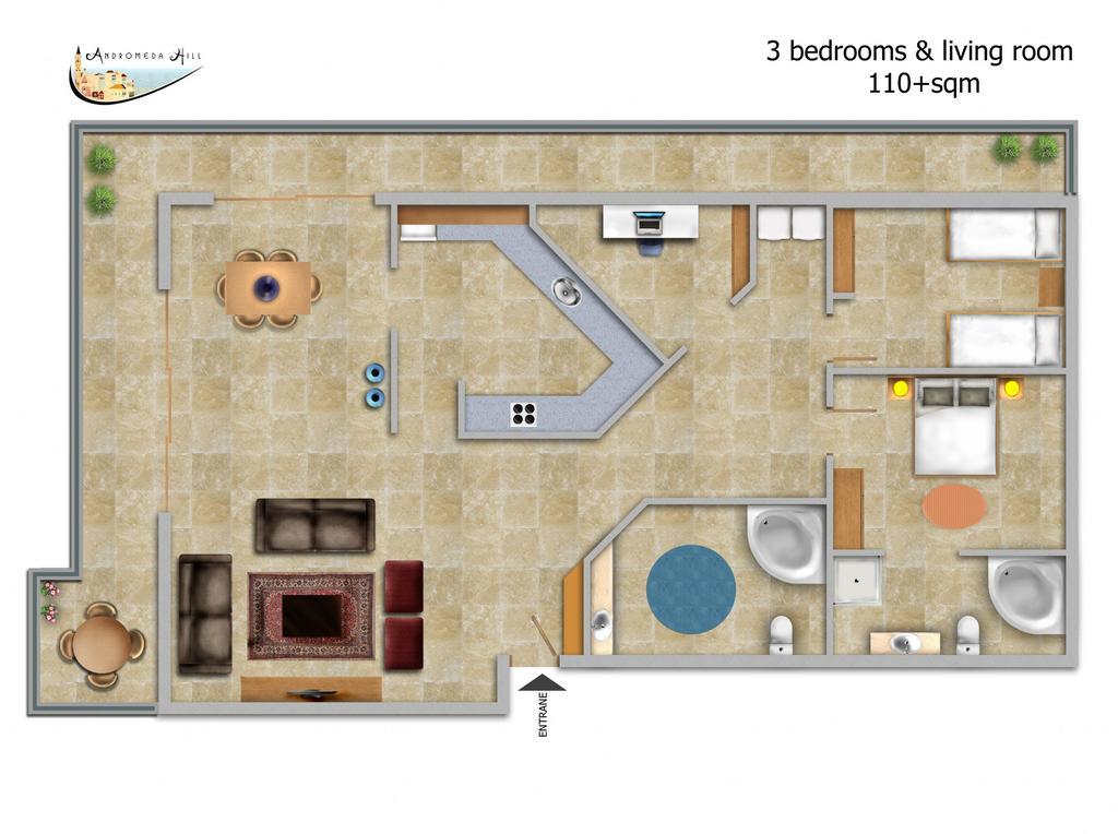 Andromeda Hill Apartments And Spa Tel Aviv-Jaffa Exterior foto